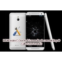 HTC Desire C Cracked Screen Replacement Repair